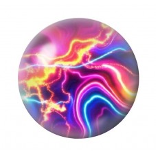 Cabochon en Verre Illustré Marbre Doré 12 à 25mm pour la création de bijoux fantaisie - DIY