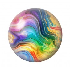 Cabochon en Verre Illustré Marbre Doré 12 à 25mm pour la création de bijoux fantaisie - DIY