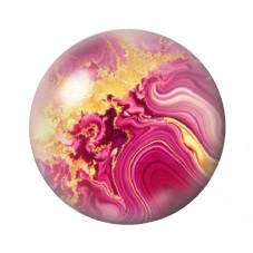 Cabochon en Verre Illustré Marbre Doré 12 à 25mm pour la création de bijoux fantaisie - DIY