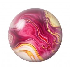 Cabochon en Verre Illustré Marbre Doré 12 à 25mm pour la création de bijoux fantaisie - DIY