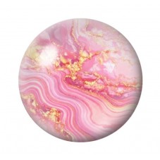 Cabochon en Verre Illustré Marbre Doré 12 à 25mm pour la création de bijoux fantaisie - DIY