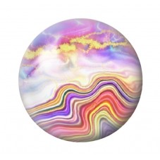 Cabochon en Verre Illustré Marbre Doré 12 à 25mm pour la création de bijoux fantaisie - DIY