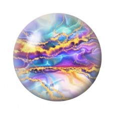 Cabochon en Verre Illustré Marbre Doré 12 à 25mm pour la création de bijoux fantaisie - DIY