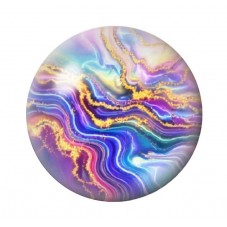 Cabochon en Verre Illustré Marbre Doré 12 à 25mm pour la création de bijoux fantaisie - DIY