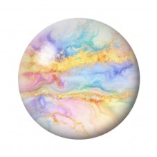 Cabochon en Verre Illustré Marbre Doré 12 à 25mm pour la création de bijoux fantaisie - DIY