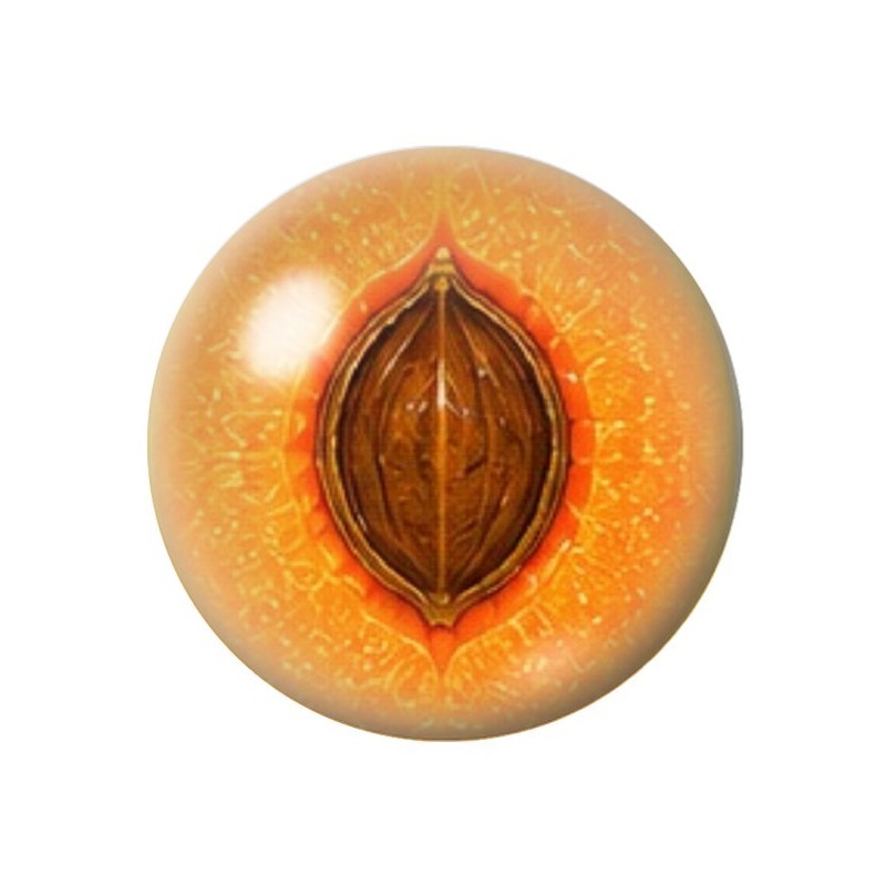 Cabochon en Verre Illustré Abricot 12 à 25mm