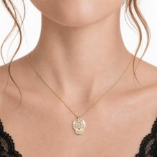 Breloque Calavera Crâne Tête de Mort en Acier Inoxydable Argenté 22x16mm