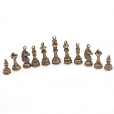 6 Breloques Echec Bronze