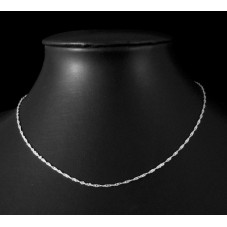 Collier Chaîne fine Argentée 1,5mm