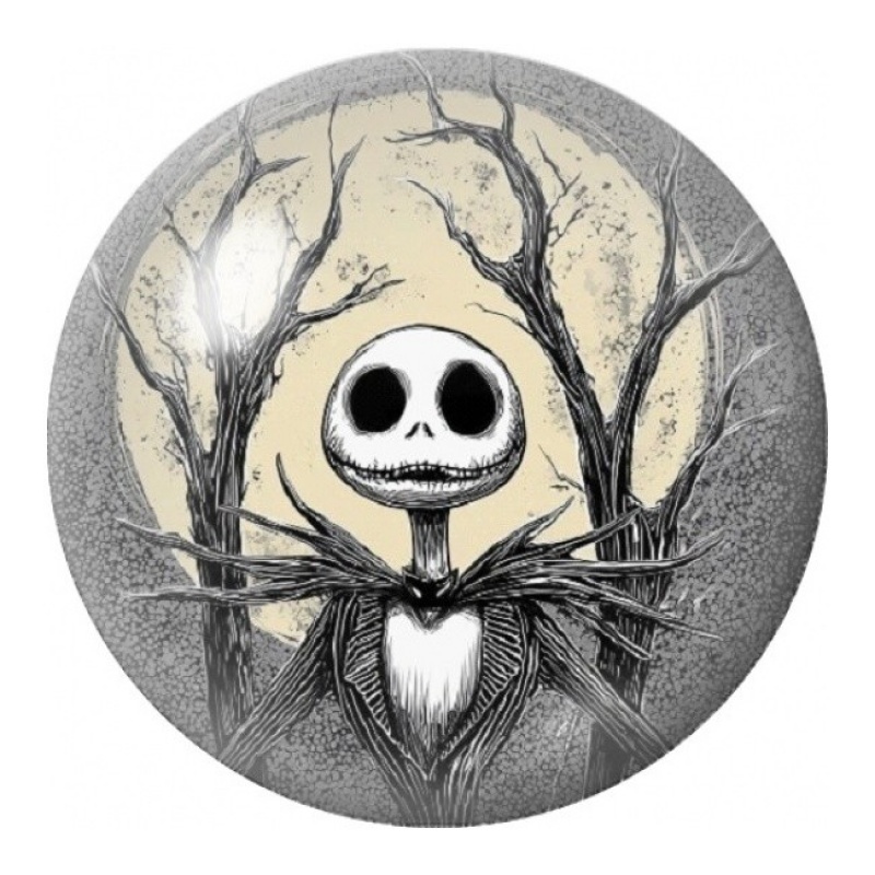 Cabochon en Verre Illustré Jack dans les Branches Nues 12 à 25mm
