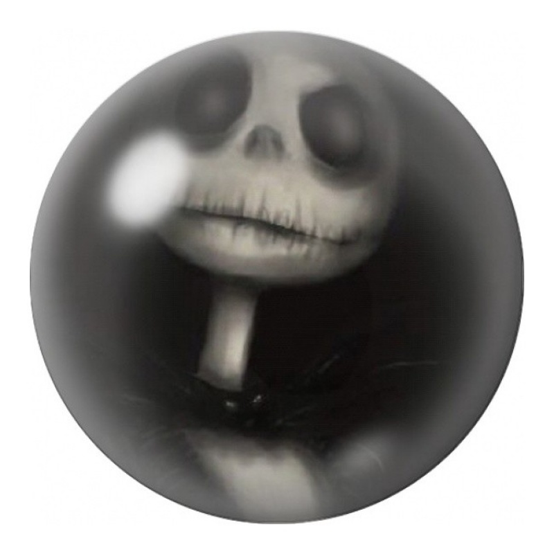 Cabochon en Verre Illustré Jack dans l’Ombre 12 à 25mm