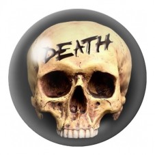 Cabochon en Verre Illustré Crâne Death 12 à 25mm pour la Création de Bijoux Fantaisie - DIY