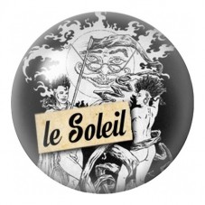 Cabochon en Verre Illustré Tarot Le Soleil 12 à 25mm pour la Création de Bijoux Fantaisie - DIY