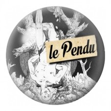 Cabochon en Verre Illustré Tarot Le Pendu 12 à 25mm pour la Création de Bijoux Fantaisie - DIY