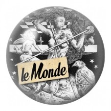 Cabochon en Verre Illustré Tarot Le Monde 12 à 25mm pour la Création de Bijoux Fantaisie - DIY