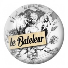 Cabochon en Verre Illustré Tarot Le Bateleur 12 à 25mm pour la Création de Bijoux Fantaisie - DIY