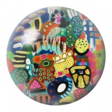 Cabochon en Verre Illustré Atelier Créatif Coloré 12 à 25mm pour la Création de Bijoux Fantaisie - DIY