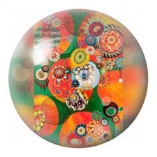 Cabochon en Verre Illustré Mécanismes Colorés 12 à 25mm pour la Création de Bijoux Fantaisie - DIY