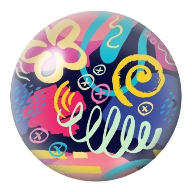 Cabochon en Verre Illustré Graffiti Pop Coloré 12 à 25mm