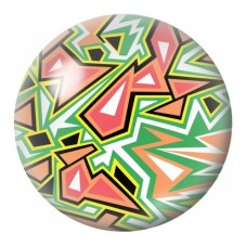 Cabochon en Verre Illustré Flèches Géométriques Pop 12 à 25mm pour la Création de Bijoux Fantaisie - DIY