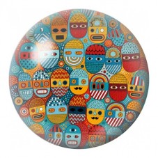 Cabochon en Verre Illustré Collection de Masques Colorés 12 à 25mm pour la Création de Bijoux Fantaisie - DIY