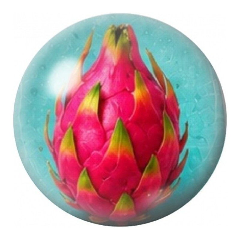 Cabochon en Verre Illustré Fruit du Dragon Entier 12 à 25mm