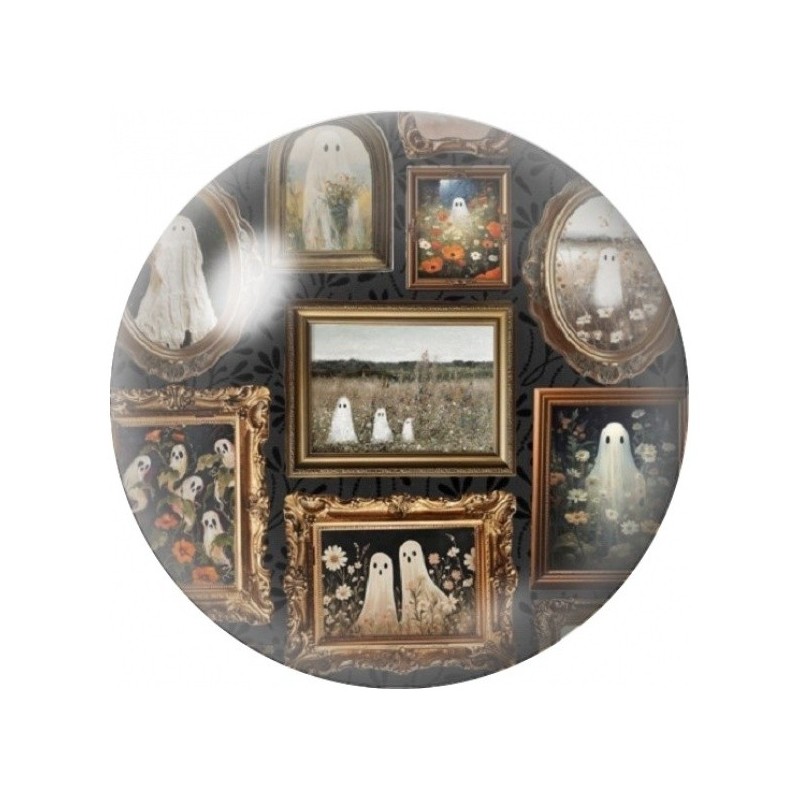 Cabochon en Verre Illustré Portraits de Fantômes 12 à 25mm