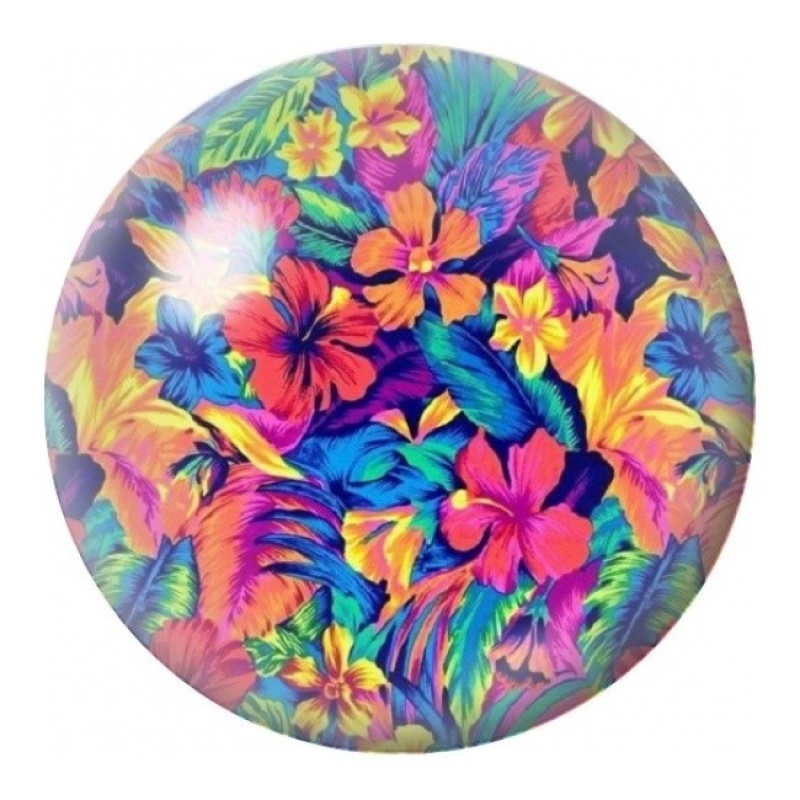Cabochon en Verre Illustré Jardin Néon Multicolore 12 à 25mm