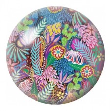 Cabochon en Verre Illustré Forêt Florale Fantaisie 12 à 25mm pour la Création de Bijoux Fantaisie - DIY