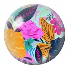 Cabochon en Verre Illustré Jardin Tropical Graphique 12 à 25mm pour la Création de Bijoux Fantaisie - DIY