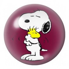 Cabochon en Verre Illustré Snoopy Serre Woodstock 12 à 25mm pour la Création de Bijoux Fantaisie - DIY