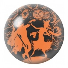 Cabochon en Verre Illustré Danse des Diables et Sorcières 12 à 25mm pour la Création de Bijoux Fantaisie - DIY