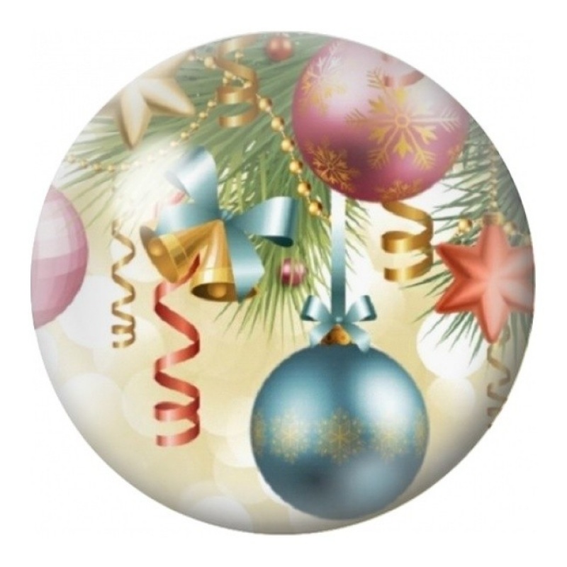Cabochon en Verre Illustré Décorations de Noël Suspendues 12 à 25mm