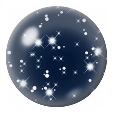 Cabochon en Verre Illustré Constellation Argentée 12 à 25mm pour la Création de Bijoux Fantaisie - DIY