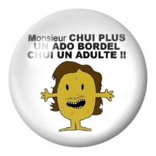Cabochon en Verre Illustré Chui Plus un Ado 12 à 25mm pour la Création de Bijoux Fantaisie - DIY