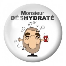 Cabochon en Verre Illustré Monsieur Déshydraté 12 à 25mm pour la Création de Bijoux Fantaisie - DIY