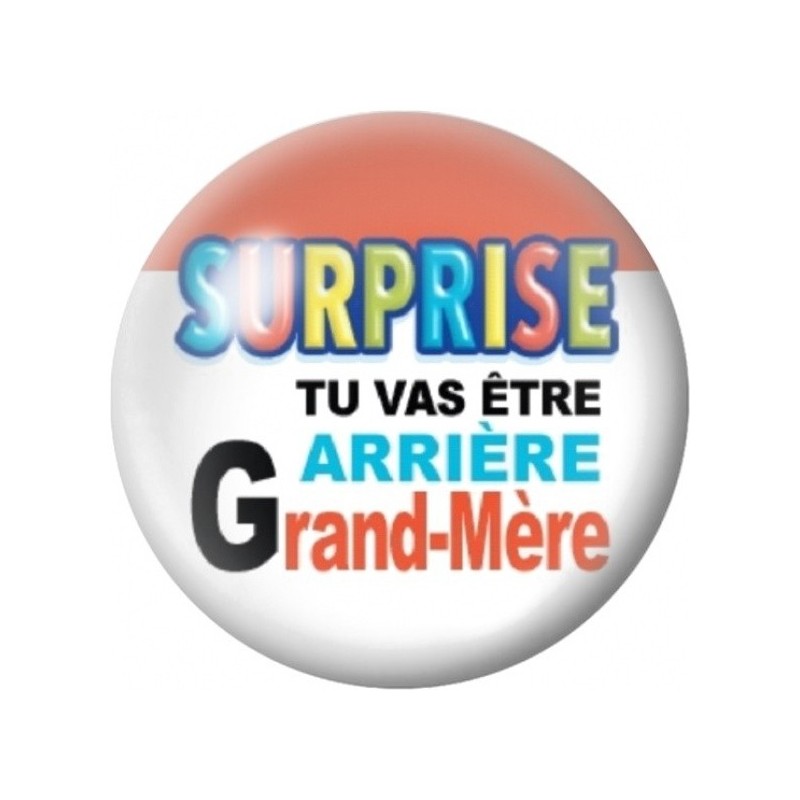 Cabochon en Verre Illustré Surprise Future Arrière-Grand-Mère 12 à 25mm