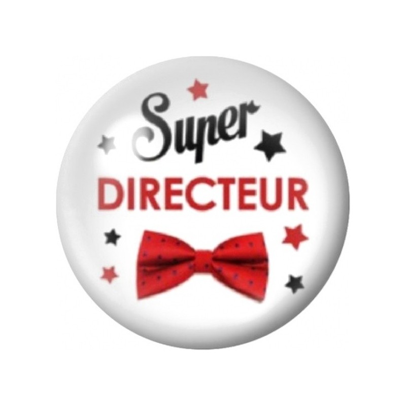 Cabochon en Verre Illustré Super Directeur 12 à 25mm