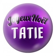 Cabochon en Verre Illustré Joyeux Noël Tatie 12 à 25mm pour la Création de Bijoux Fantaisie - DIY
