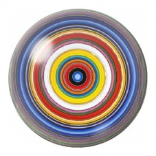 Cabochon en Verre Illustré Cercles Pop Multicolores 12 à 25mm pour la Création de Bijoux Fantaisie - DIY