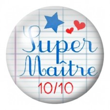 Cabochon en Verre Illustré Super Maître 10 sur 10 12 à 25mm pour la Création de Bijoux Fantaisie - DIY