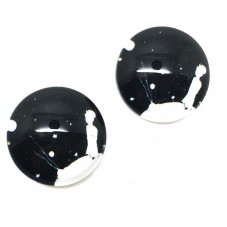 Lot de 2 Cabochons en Verre Petit Prince sur sa Planète 12mm pour la Création de Bijoux Fantaisie - DIY