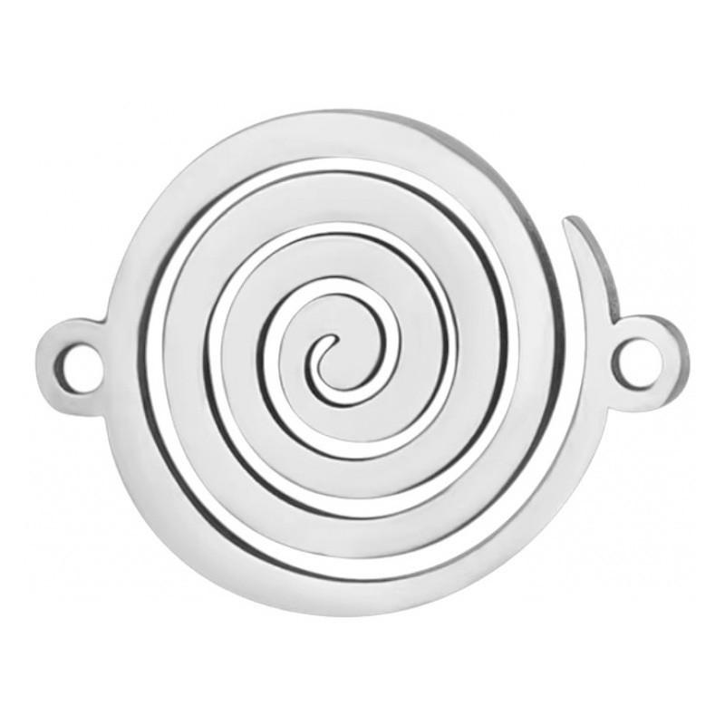 Connecteur Spirale en Acier Inoxydable 18x14mm