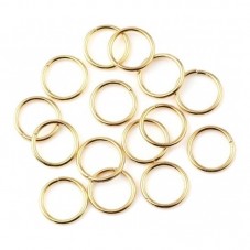 200 Anneaux de Jonction Ouverts Dorés 3mm pour la Création de Bijoux Fantaisie - DIY