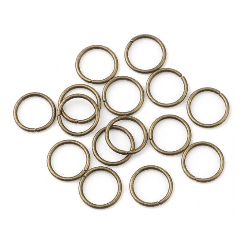 200 Anneaux de Jonction Ouverts Bronze 3mm