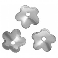 10 Coupelles Calottes pour Perles en Acier Inoxydable 6mm pour la Création de Bijoux Fantaisie - DIY