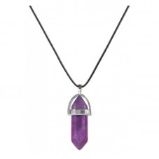 Collier en Cordon Ciré Pendentif Pierre Naturelle pour la Création de Bijoux Fantaisie - DIY