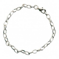 2 Supports Bracelet Argenté 21cm pour la Création de Bijoux Fantaisie - DIY