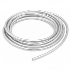 2 Mètres de Cordon Imitation Cuir Brillant Argenté 2mm pour la Création de Bijoux Fantaisie - DIY