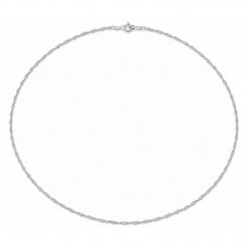 Collier Chaîne fine Argentée 1,5mm pour la Création de Bijoux Fantaisie - DIY